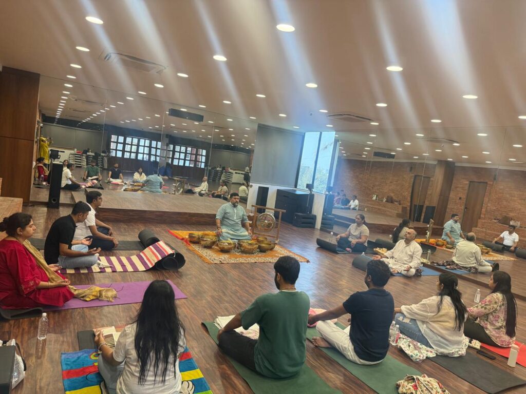 Sound healing session in bagalore