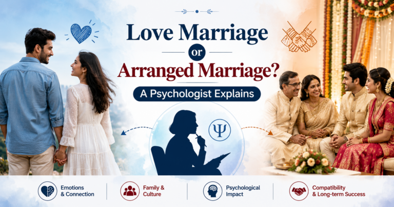 Love Marriage or Arranged Marriage A Psychologist Explains